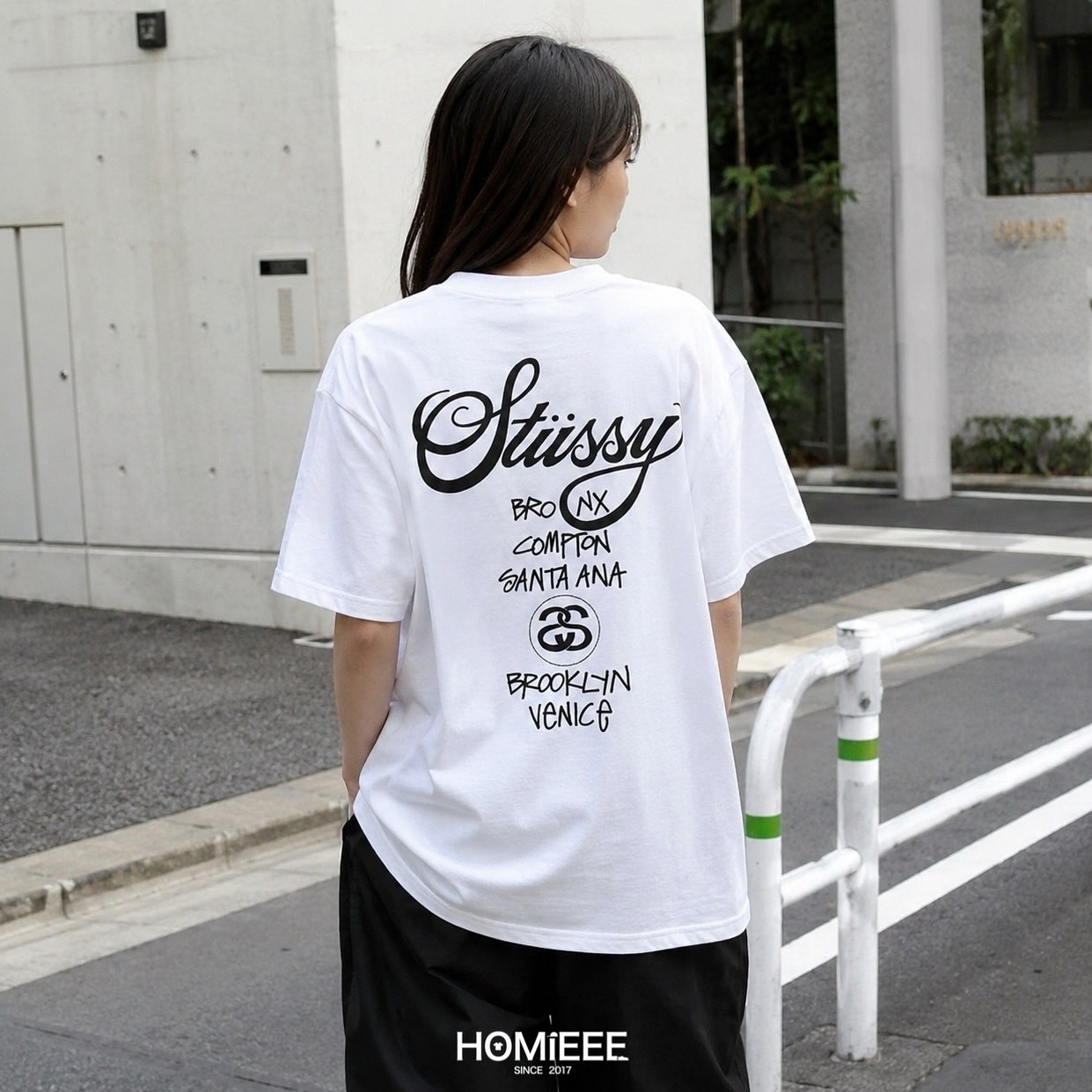 Stussy World Tour Tee 短袖 世界巡迴 黑白色