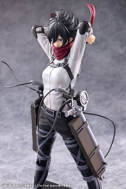 預訂12月  Kotobukiya 進擊的巨人  #三笠·阿克曼  最終季  OSHI WORKS Attack on Titan Mikasa Ackerman The Final Season ver. Complete Figure Pre-order