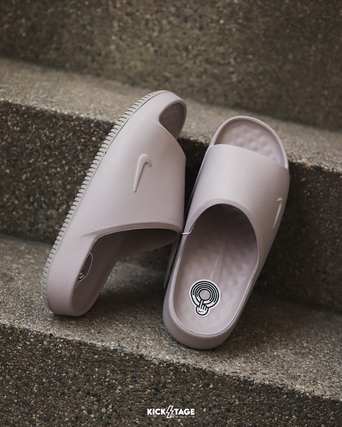 男鞋 NIKE CALM SLIDE 2.0 灰色 柔軟 休閒 橡膠外底 防水 拖鞋【IB0183-202】