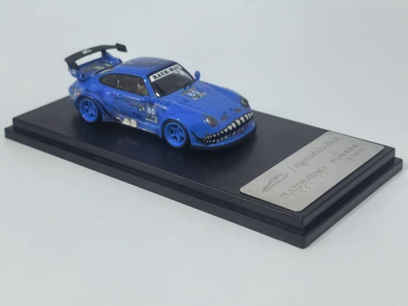 預訂:1/64 Model Collect RWB 993 Tyrannosaurus Blue #80 (MCP993TBL )