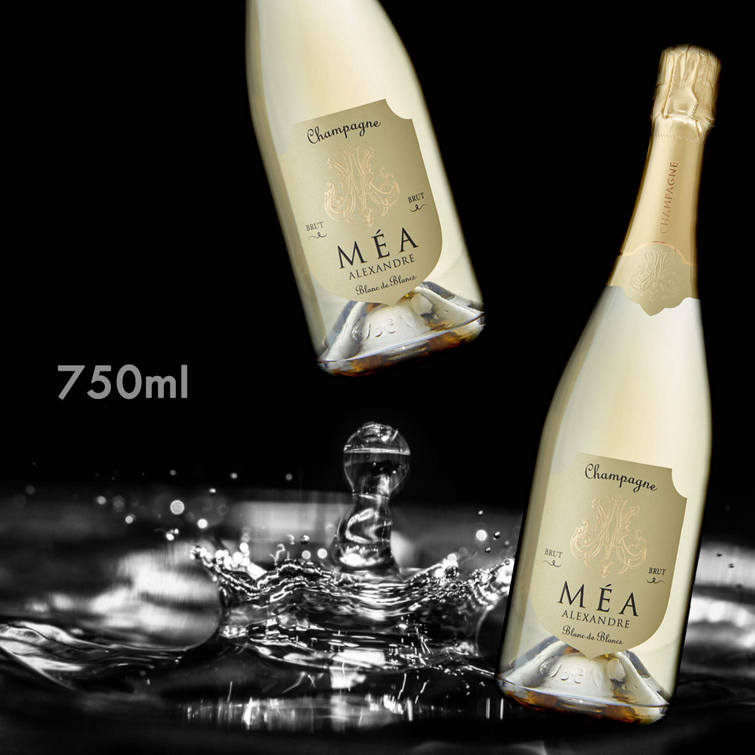 Champagne Alexandre MEA BLANC DE BLANCS (750ML)