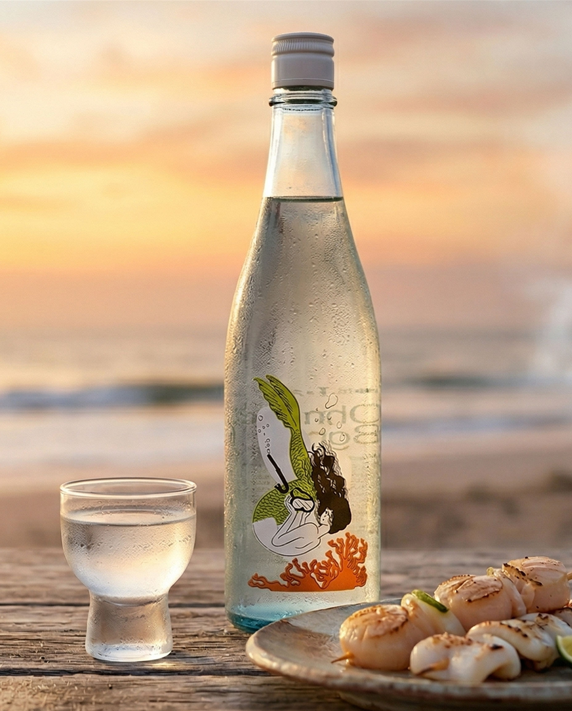 【大嶺酒造】【三粒米】【夏之到訪 (夏之美人魚）】【夏季限原酒】【山口縣】