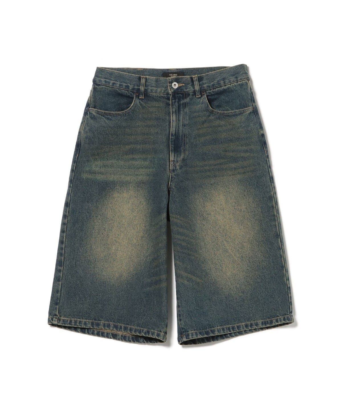 『日本連線中』2026SS BEAMS Blast Wide Denim Shorts 丹寧 牛仔 短褲 42-25-0041-147