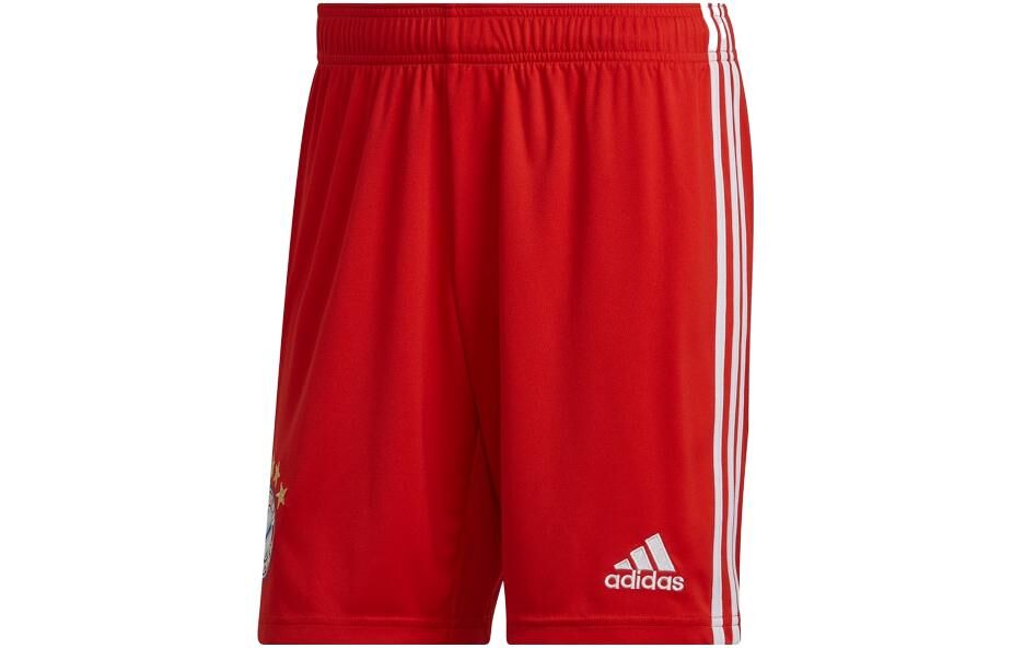 【代購】Adidas Bayern Munich Soccer Bottoms Men's Red Moderate Straight Fit Pants H39901