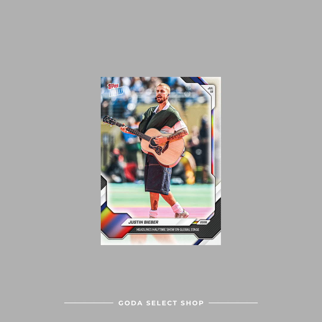 Justin Bieber - 2026 Topps NOW® 小賈 - Card JB01