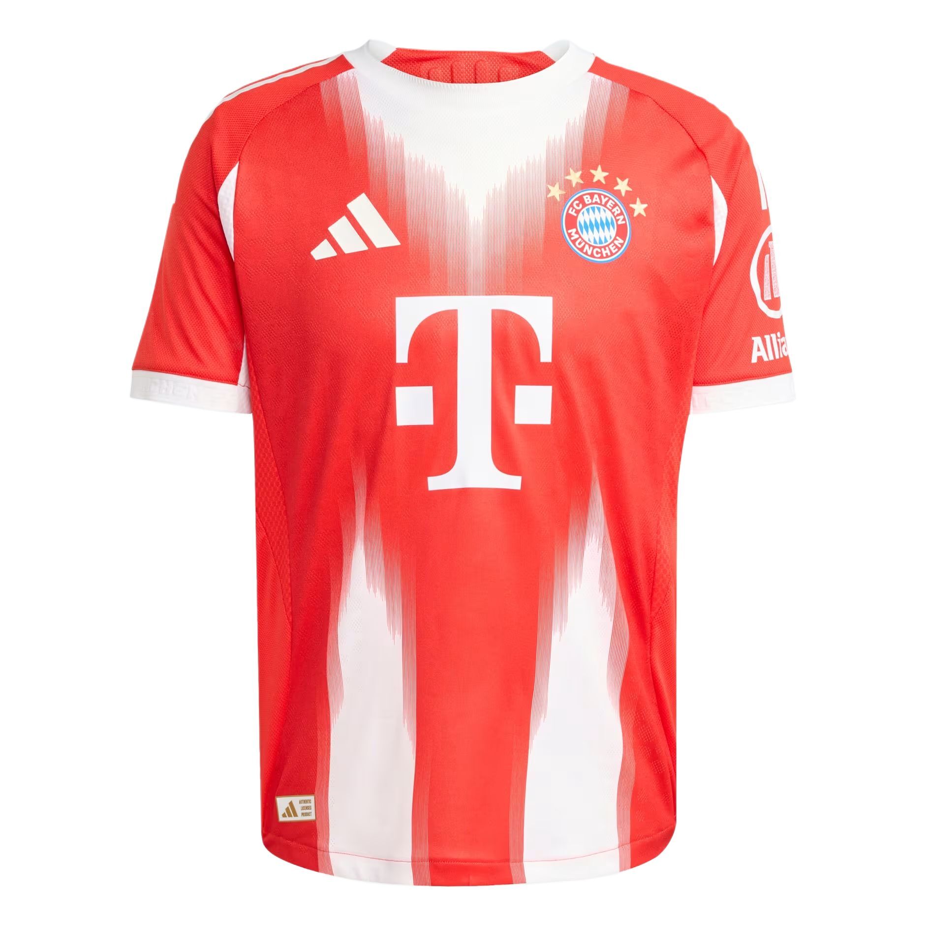 【代購】Adidas Free Shipping With AdiClub Fc Bayern 25/26 Home Authentic Jersey JJ2144