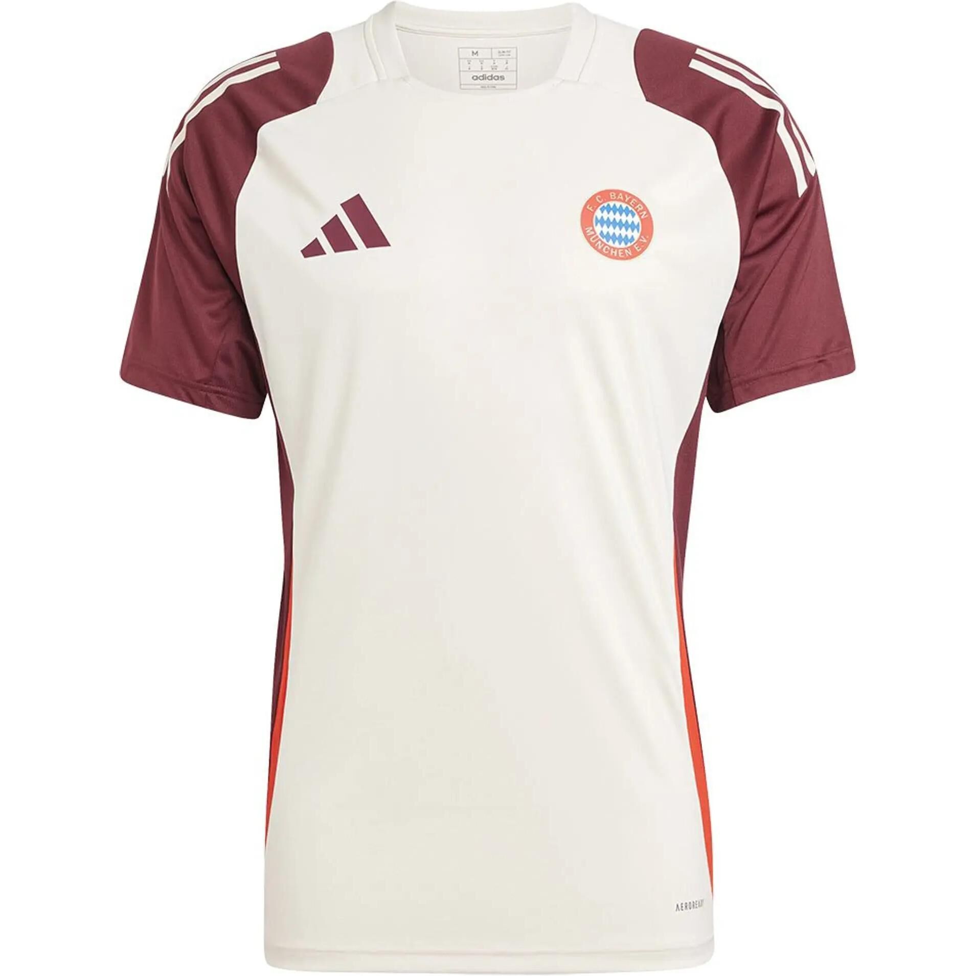 【代購】Adidas Bayern Munich Black Soccer Jersey Men's White/Red IS9926