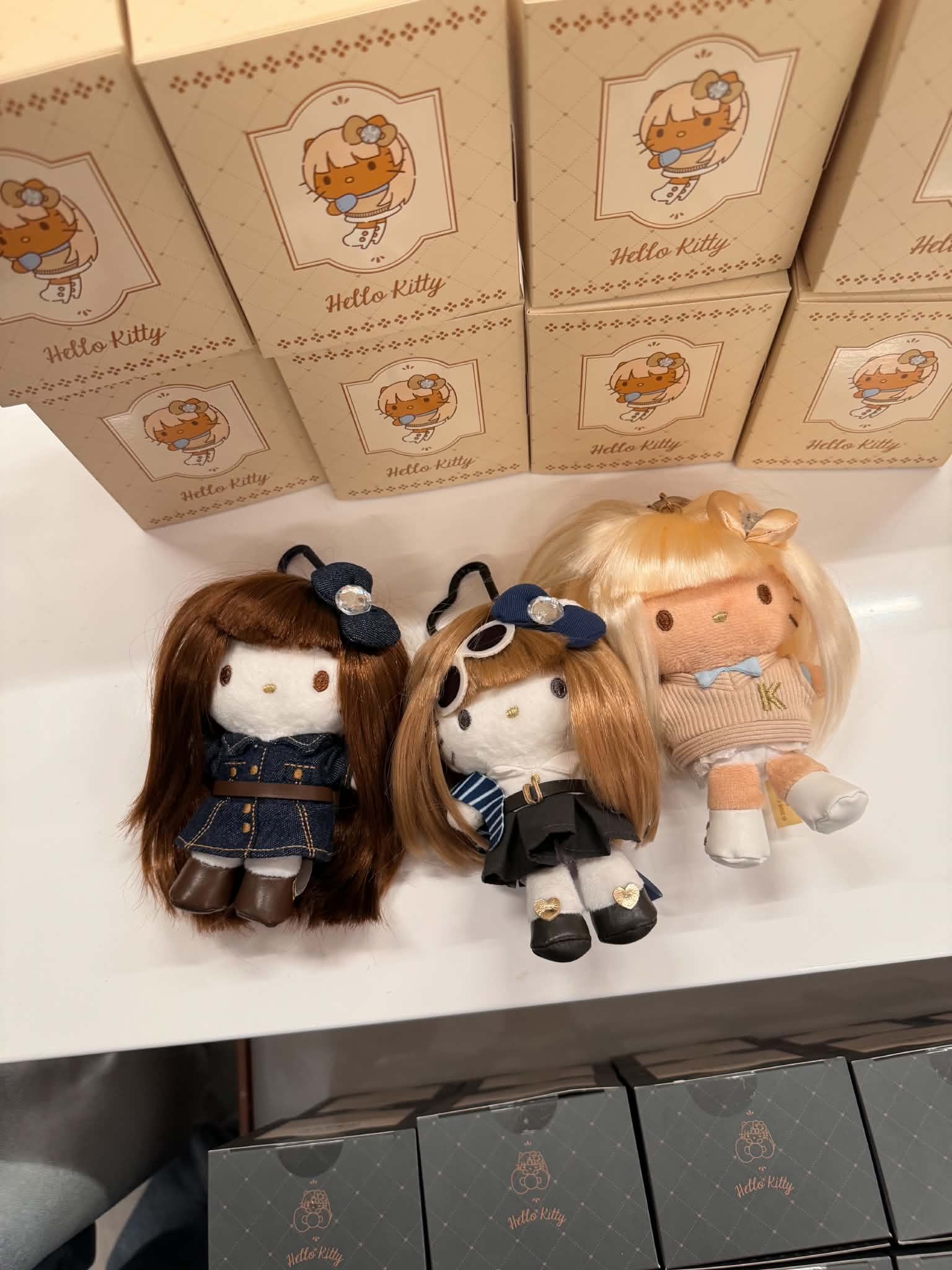 三麗鷗 KITTY Sanrio 長髮系列 吊飾 鑰匙圈