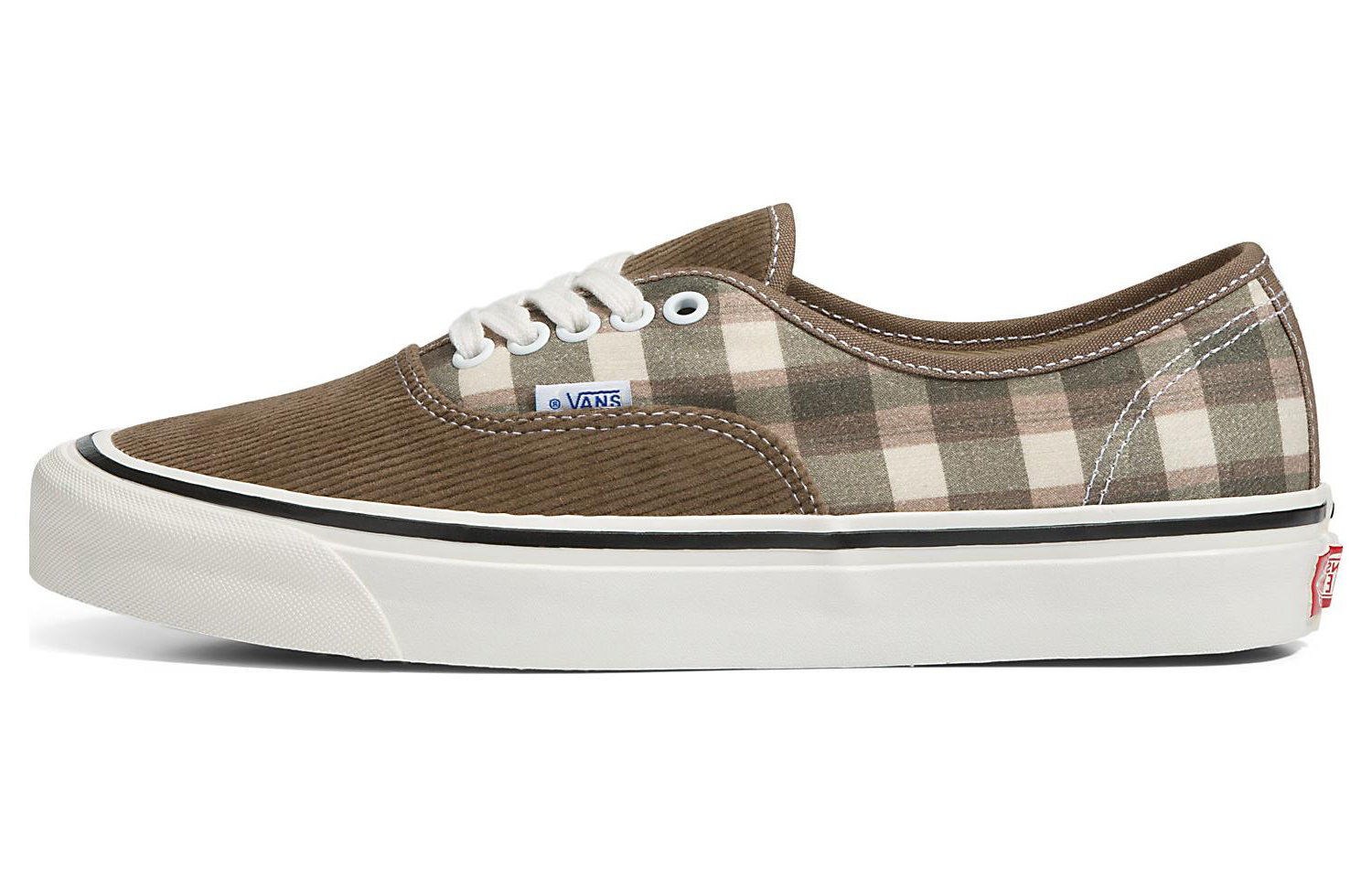 【代購】Authentic Vans 44 Dx 'Anaheim Factory - Cord Plaid Walnut' VN0005U81NU