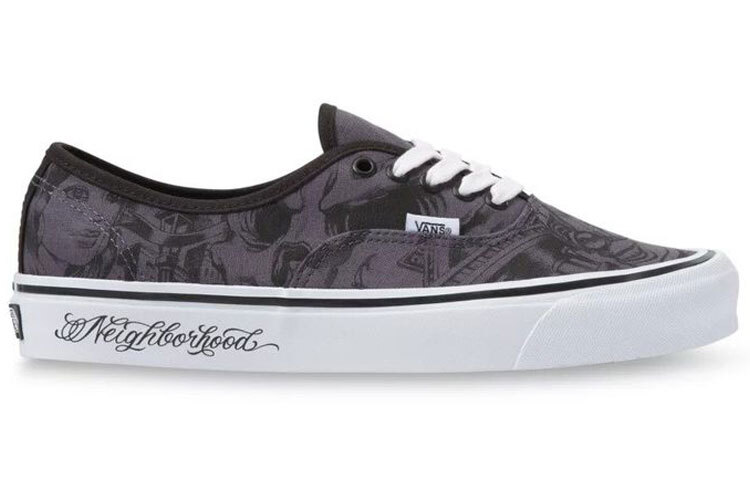 【代購】Vans Neighborhood X Mister Cartoon X Authentic 44 Dx 'Tattoo Print' VN0A38EN00G