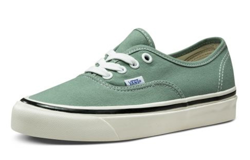 【代購】Vans Authentic 44 DX GREEN Lightweight Low top Canvas Shoes Unisex Green VN0A38ENU6C