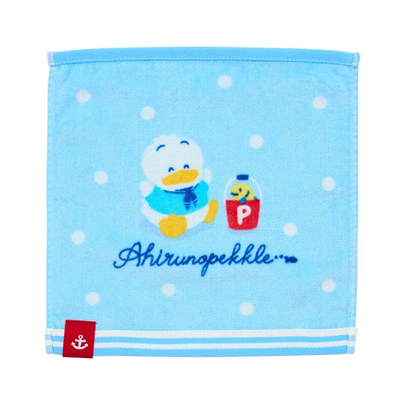 日本 Sanrio Ahirunopekkle AP鴨 生日 夏日航海設計系列 方巾
