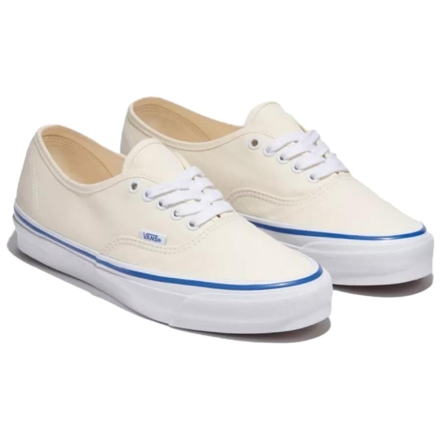 【代購】Vans Premium Authentic 44 Fashion Low top Skateboard Shoes Unisex Beige VN000CQAOFW