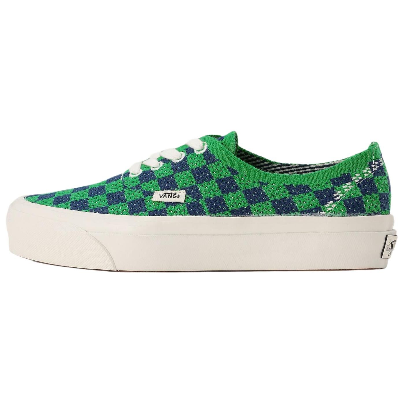 【代購】Vans Premium Authentic 44 Skateboard Shoes Unisex Green Blue VN000EJC5W3