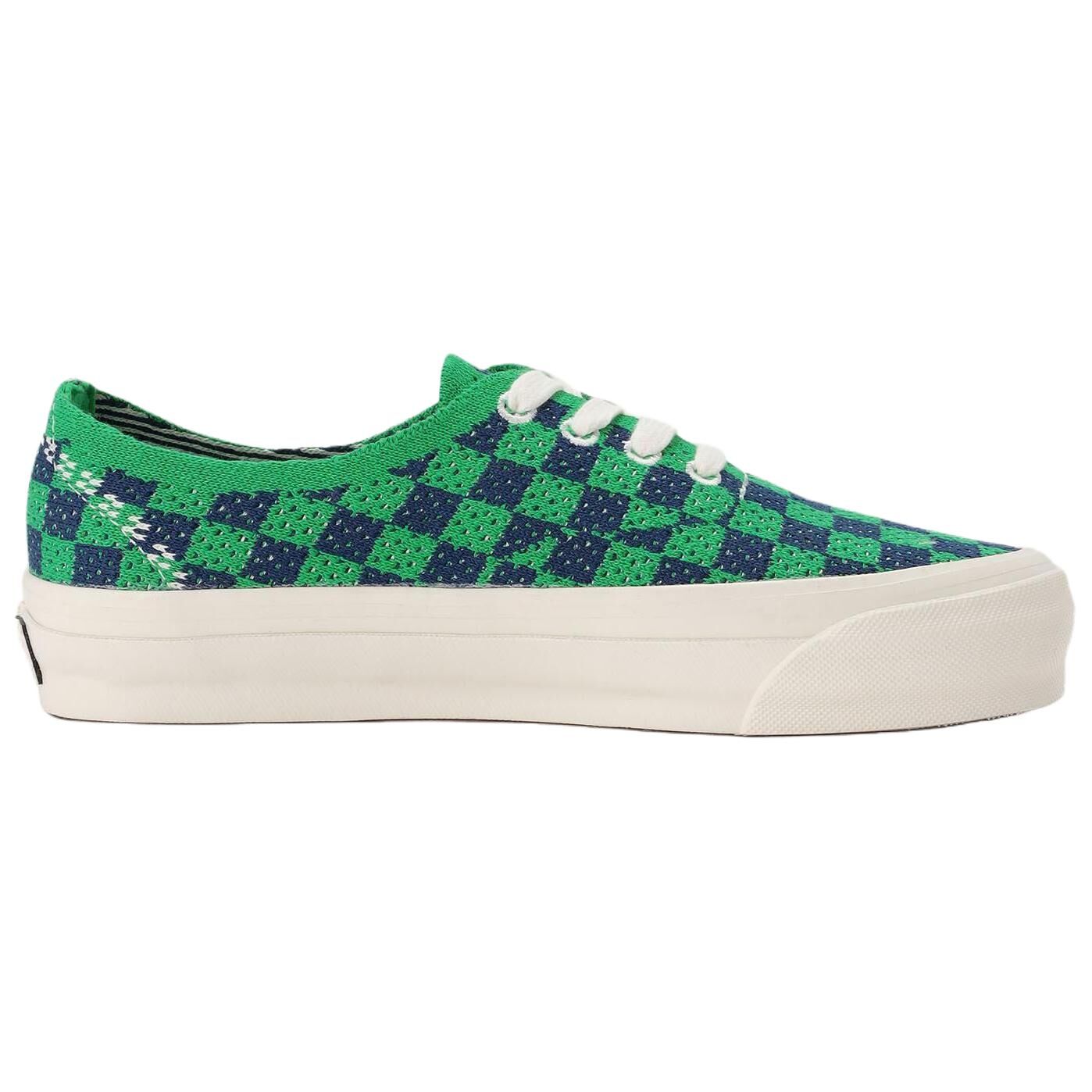 【代購】Vans Premium Authentic 44 Skateboard Shoes Unisex Green Blue VN000EJC5W3
