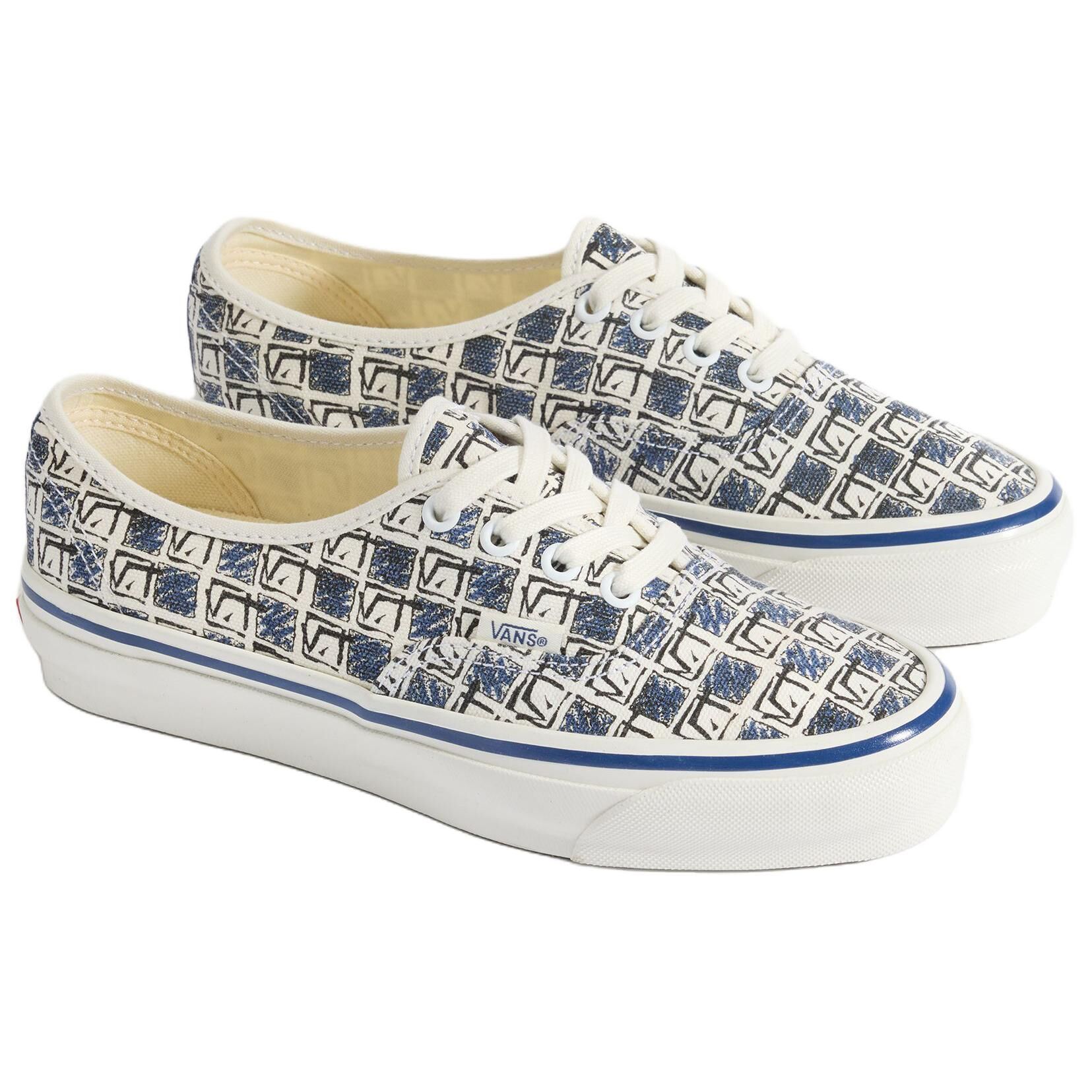 【代購】Vans Premium Authentic 44 Canvas Skateboard Shoes Unisex Marine Blue VN000DB8NVY
