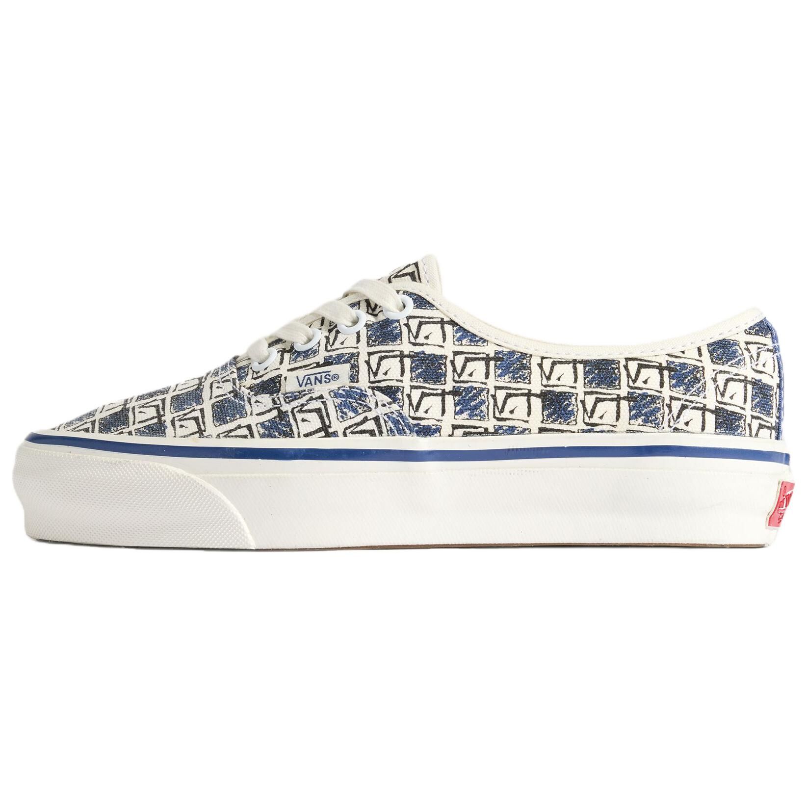 【代購】Vans Premium Authentic 44 Canvas Skateboard Shoes Unisex Marine Blue VN000DB8NVY