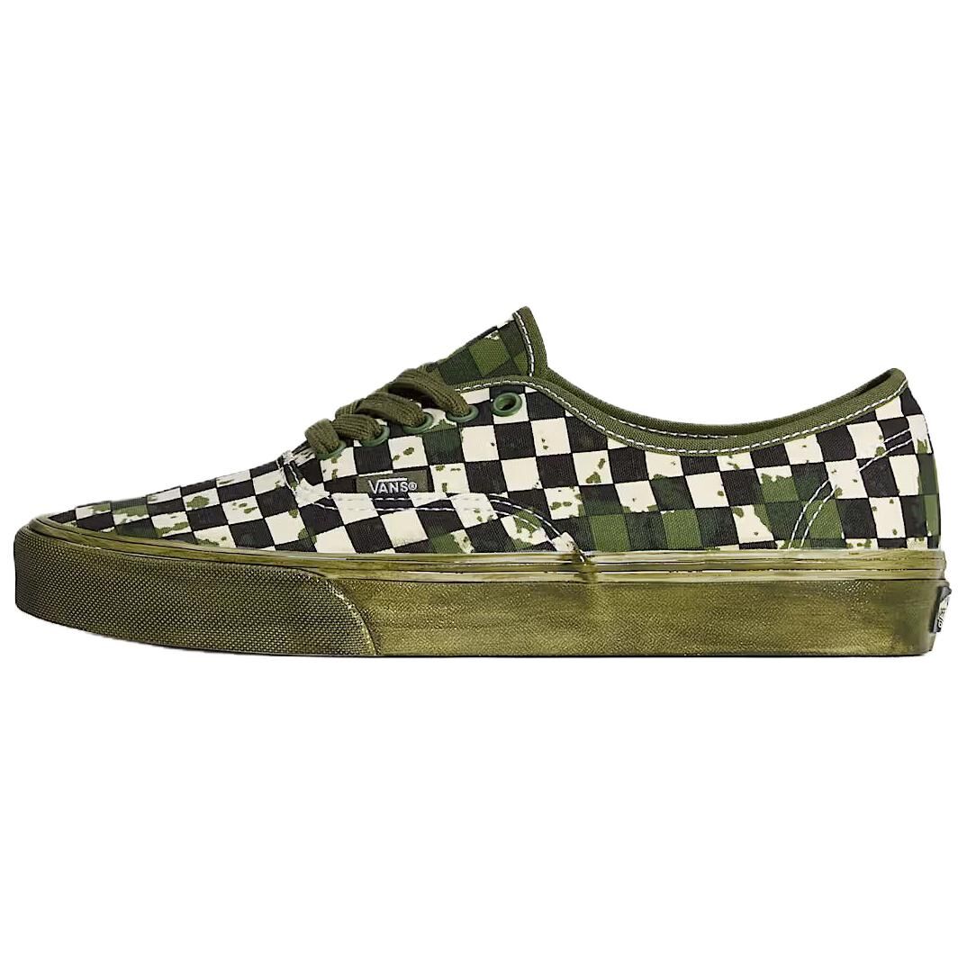 【代購】Vans Authentic Skateboard Shoes Unisex Low Top Green VN000D7YCX3