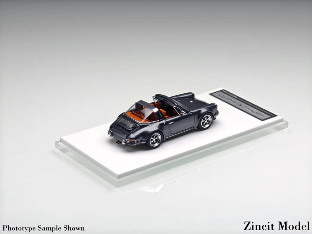 預訂:1/64 Zincit Model Singer 911(964) Targa Metallic Grey (ZMP964MG )