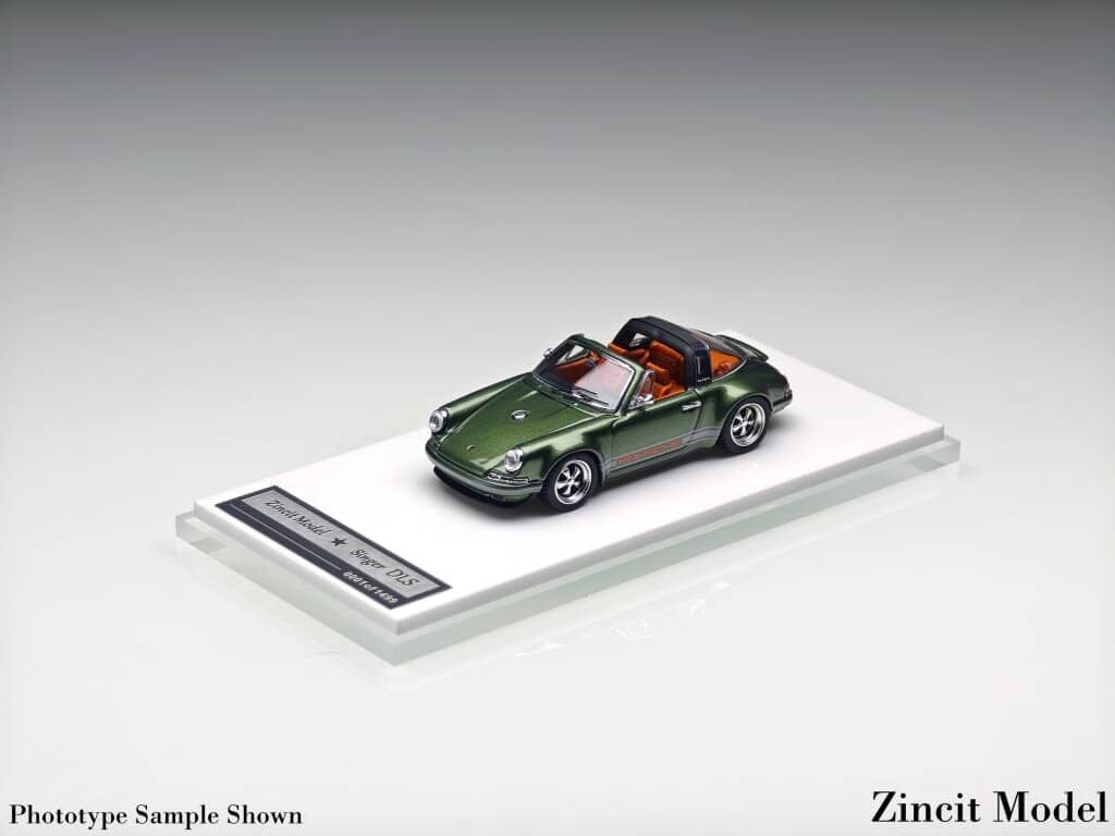 預訂:1/64 Zincit Model Singer 911(964) Targa Oak Green (ZMP964OG )
