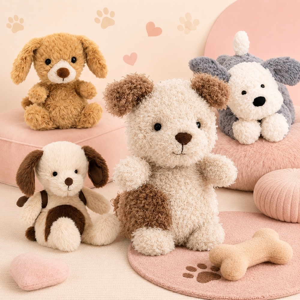 JELLYCAT 可愛小狗系列 小不點小狗 唐布利牧羊犬 背包小狗