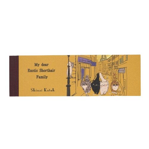 Shinzi Katoh｜My dear cats Paris 一筆箋