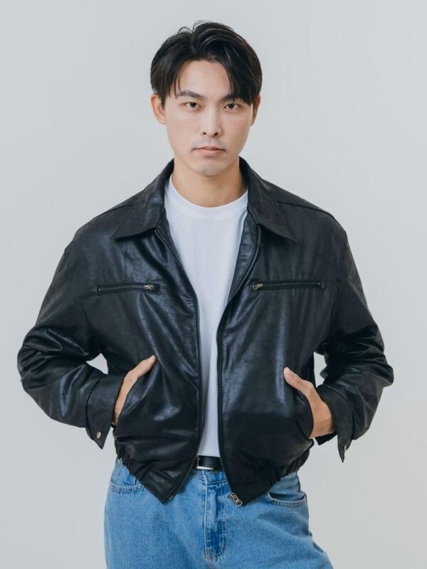 都會休閒寬版騎士夾克