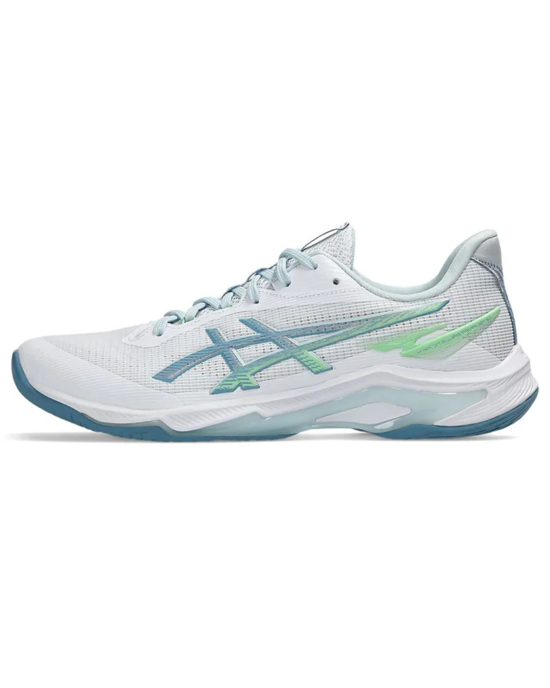 ASICS NETBURNER BALLISTIC FF 4 排球鞋 白藍綠色