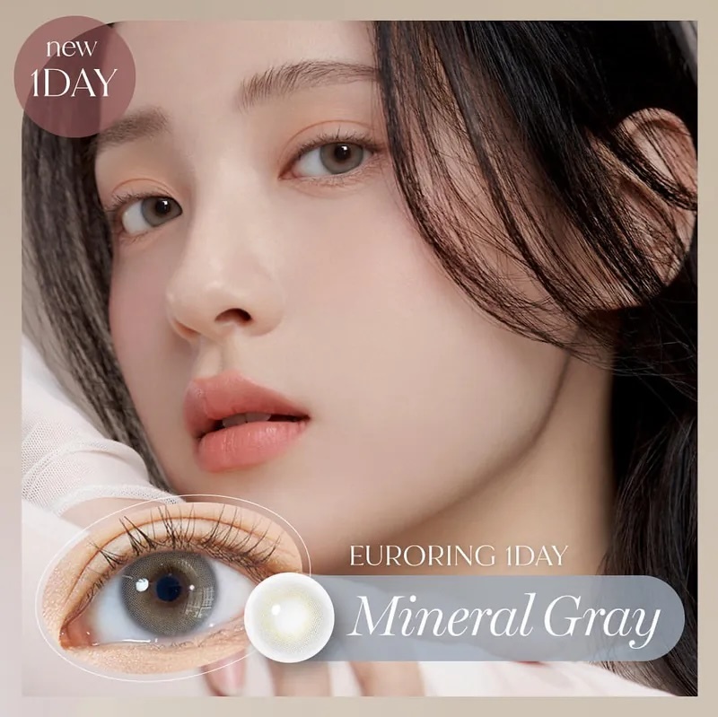 I-Dol Euroring 1 day (Mineral Gray)(10片)