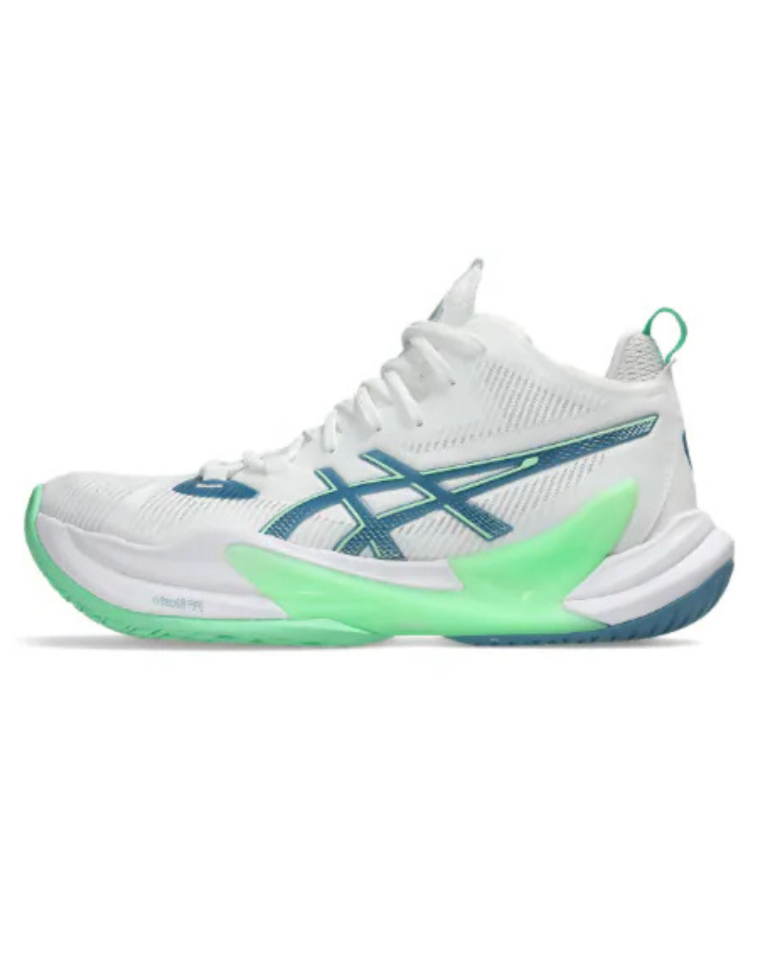 ASICS METARISE 2 白藍綠色 排球鞋