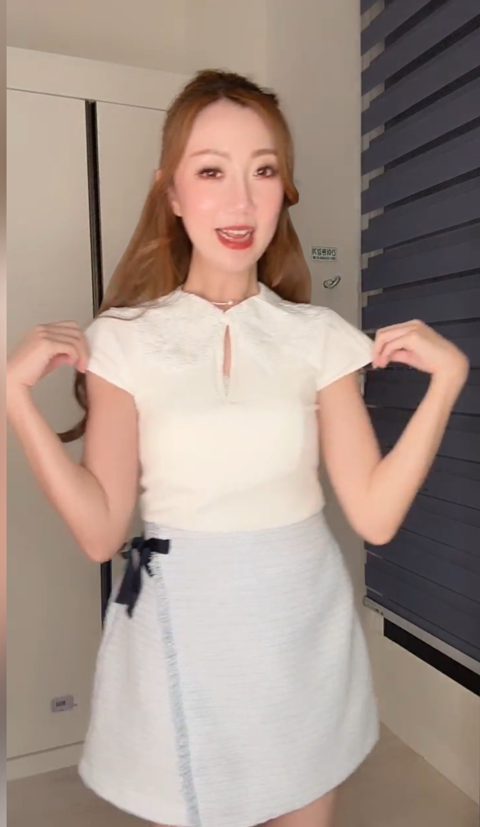 THE BLANCHE BRODERIE COLLAR TOP 260722a