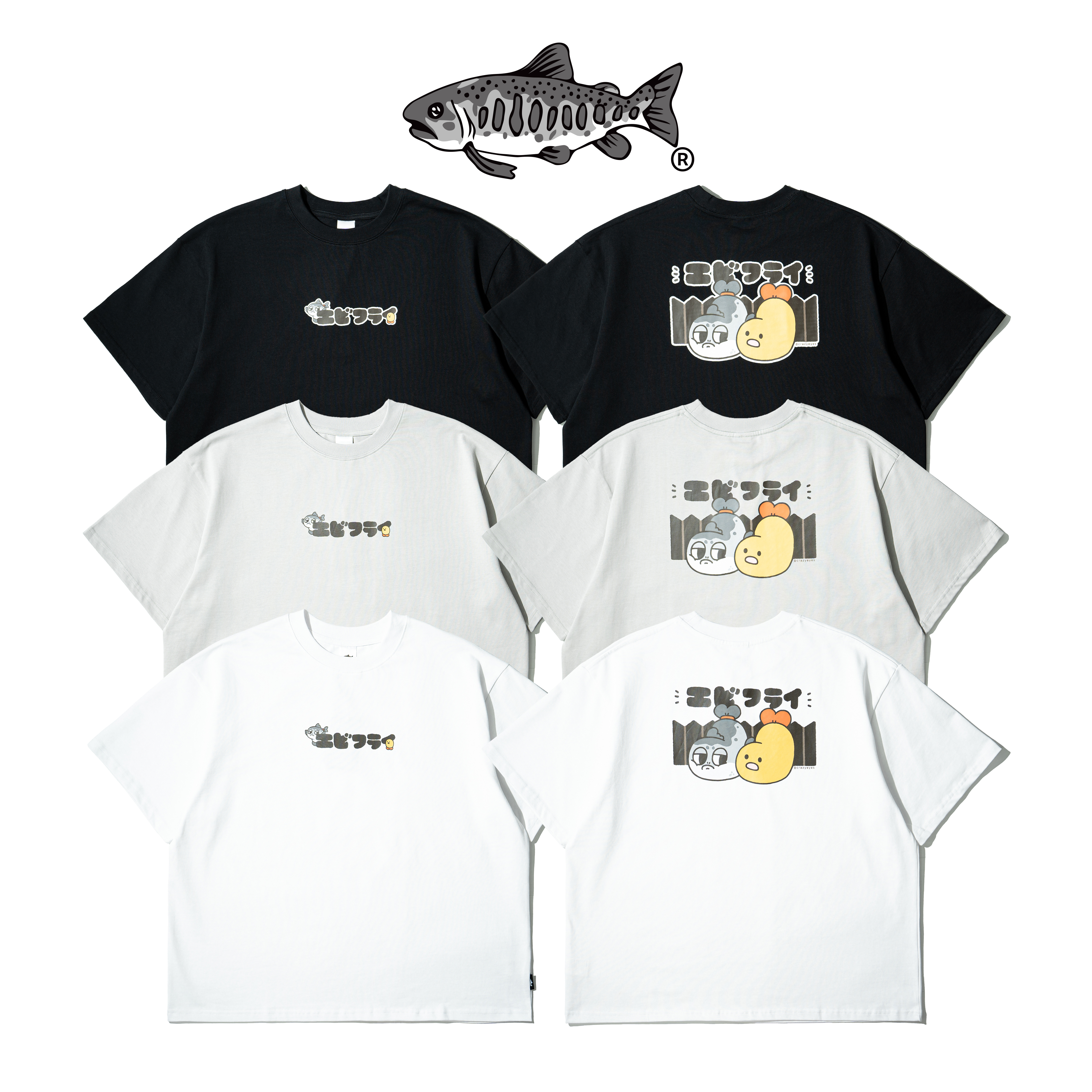 AGILITY Crazyeyes Image Tee / 插畫家 圖像短Tee [RM0-LLLUS-A-1]
