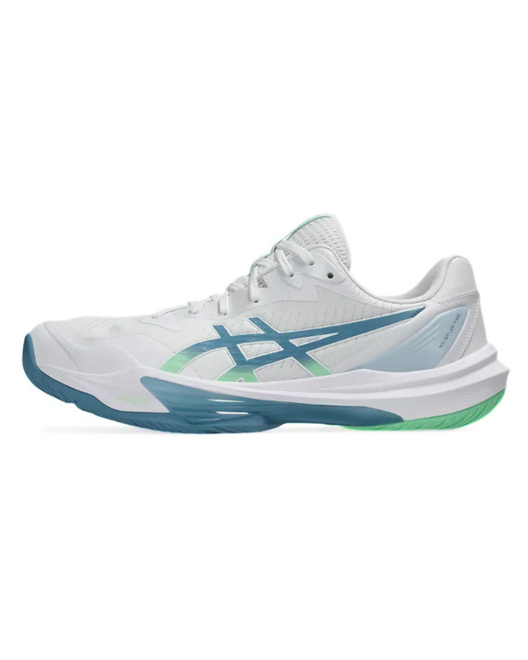 ASICS SKY ELITE FF 3 排球鞋 白藍綠色