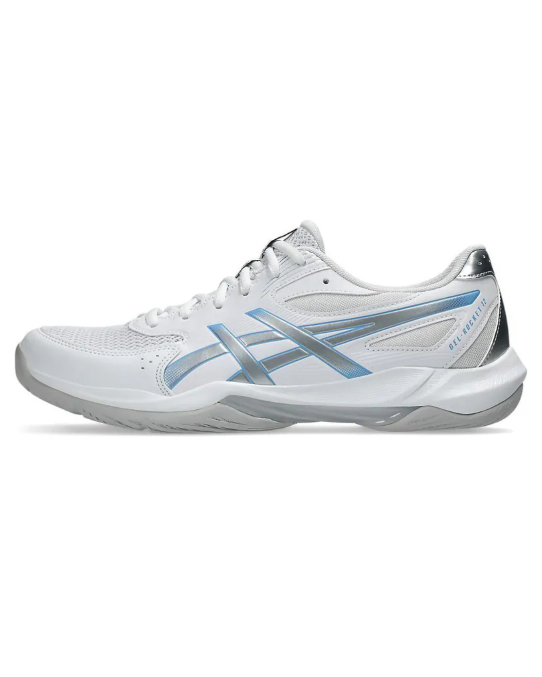 ASICS GEL-ROCKET 12 白銀藍色 女裝 排球/羽毛球/手球鞋