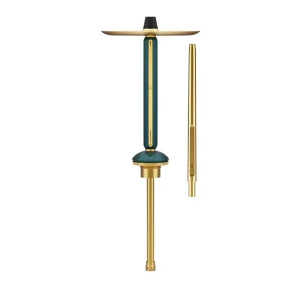 Alpha Hookah – Echo Gold - Emerald Green