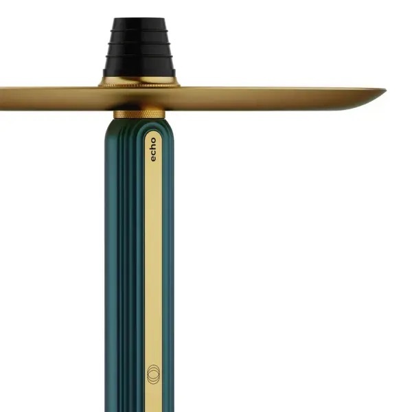 Alpha Hookah – Echo Gold - Emerald Green