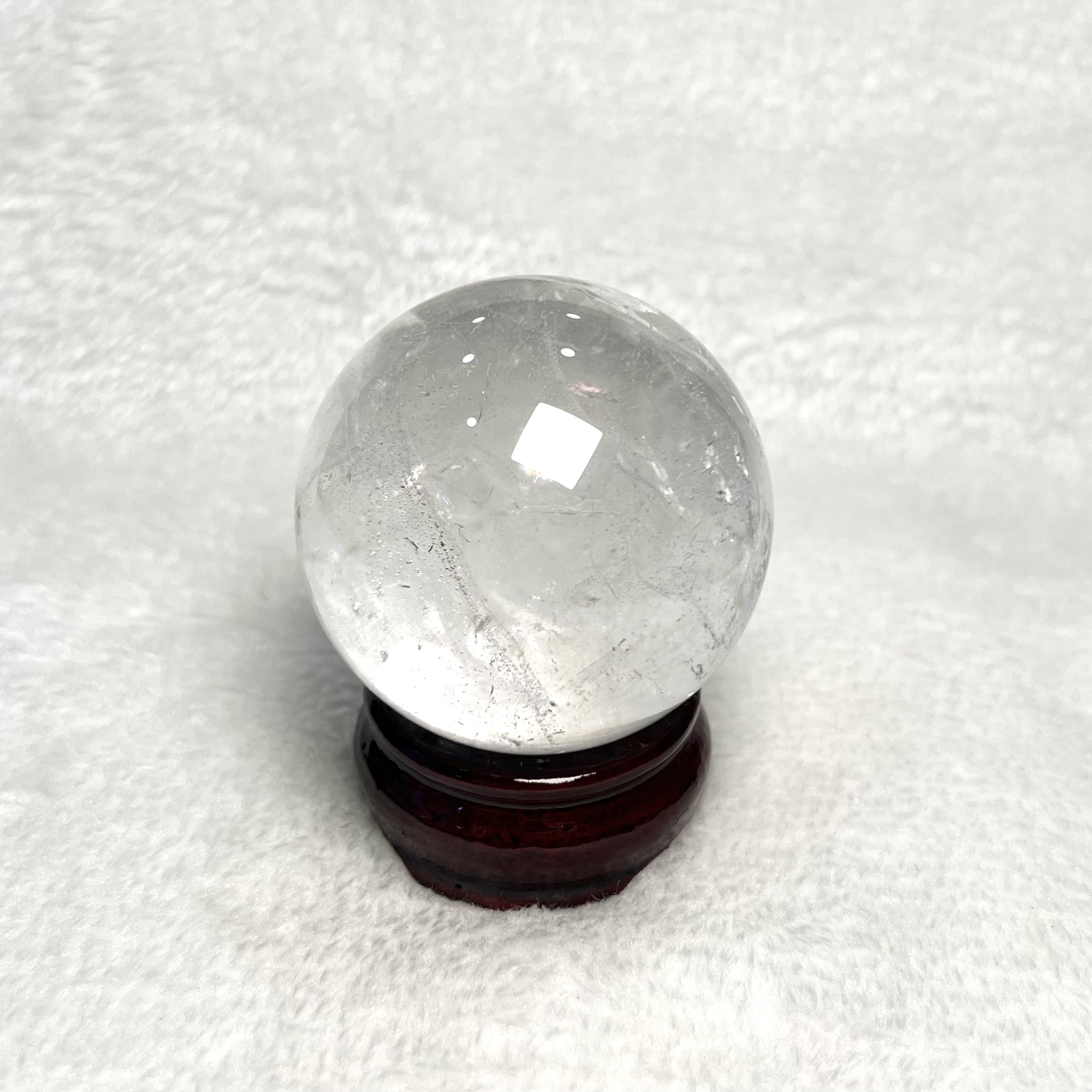 白水晶球 6.3cm #A756