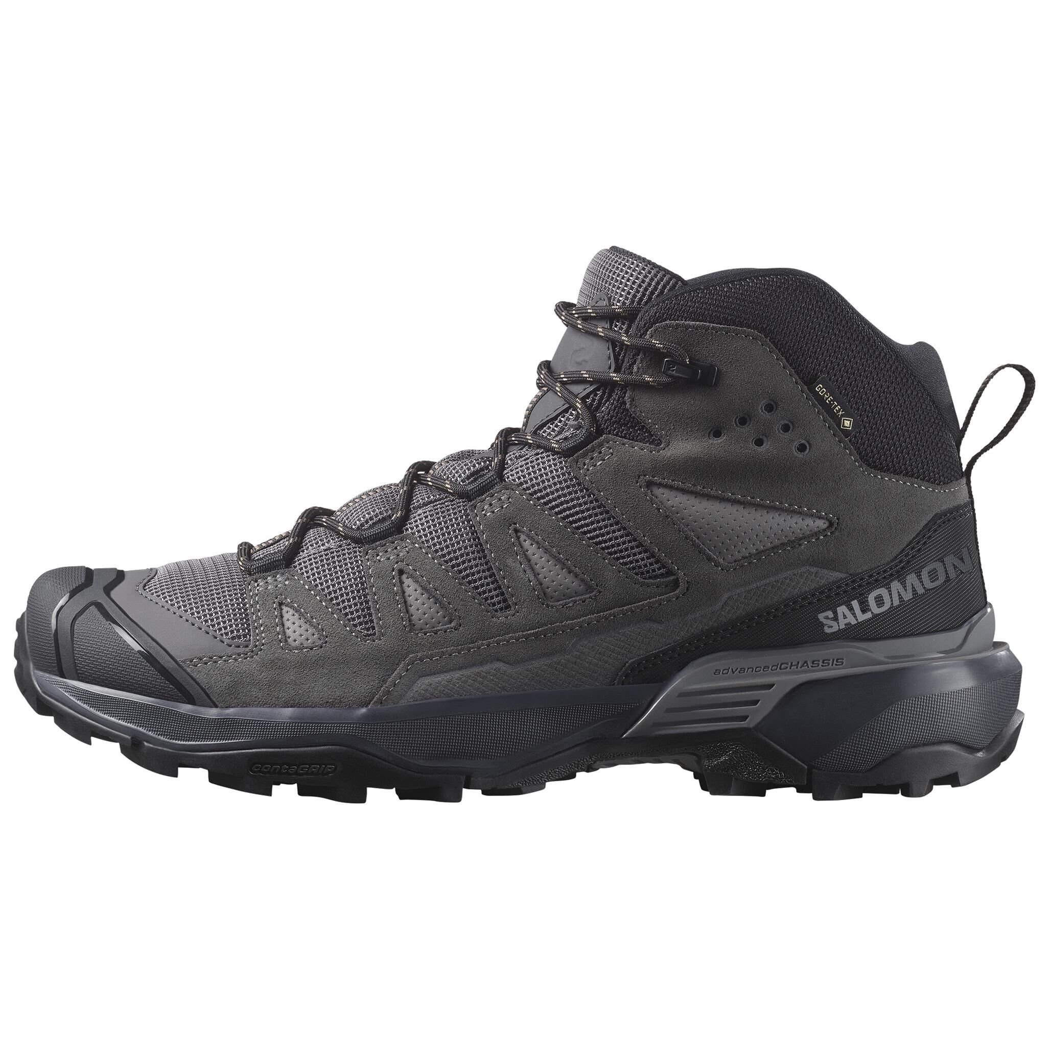 【代購】X Ultra 360 Salomon Leather Mid GORE-TEX 'Castlerock' L47570800