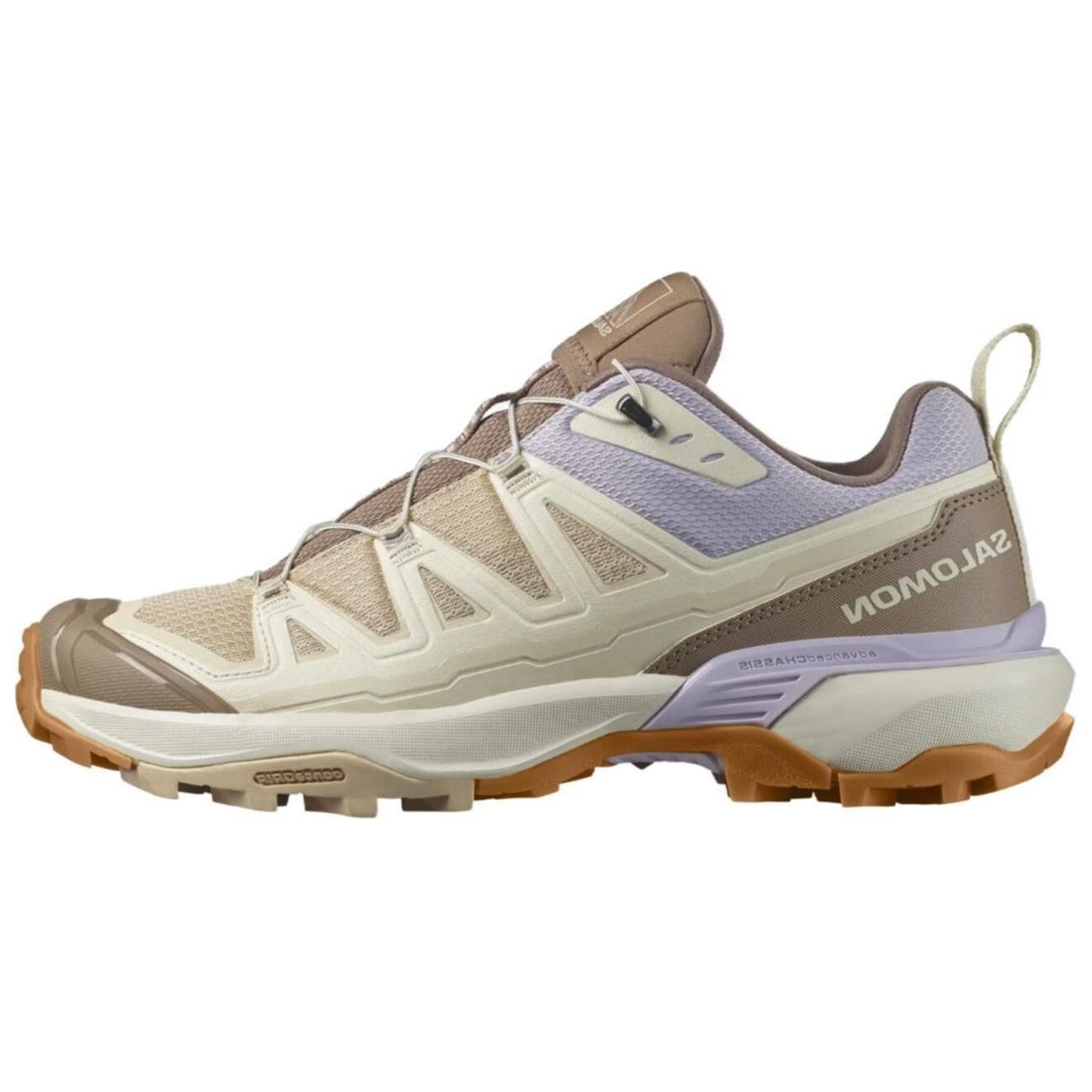 【代購】SALOMON X Ultra 360 Edge Comfortable Slip Resistant Slip Resistant Low top Outdoor Shoes Women's Beige Brown Purple L47464000