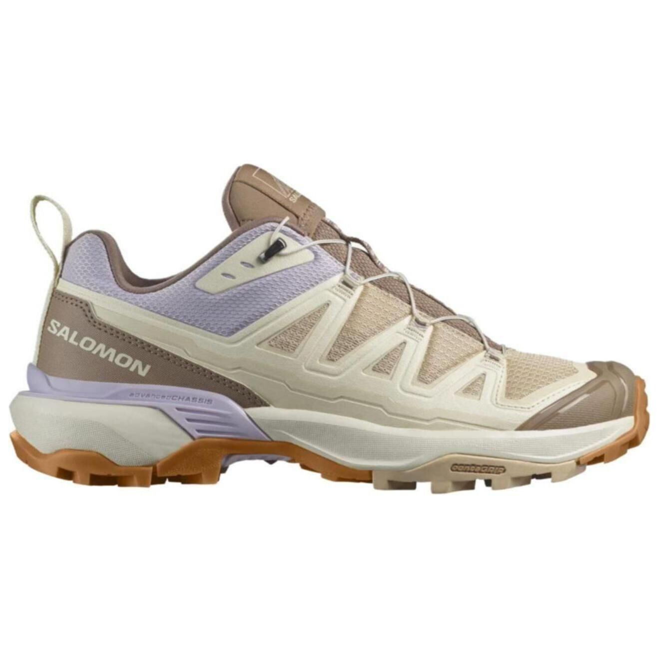 【代購】SALOMON X Ultra 360 Edge Comfortable Slip Resistant Slip Resistant Low top Outdoor Shoes Women's Beige Brown Purple L47464000