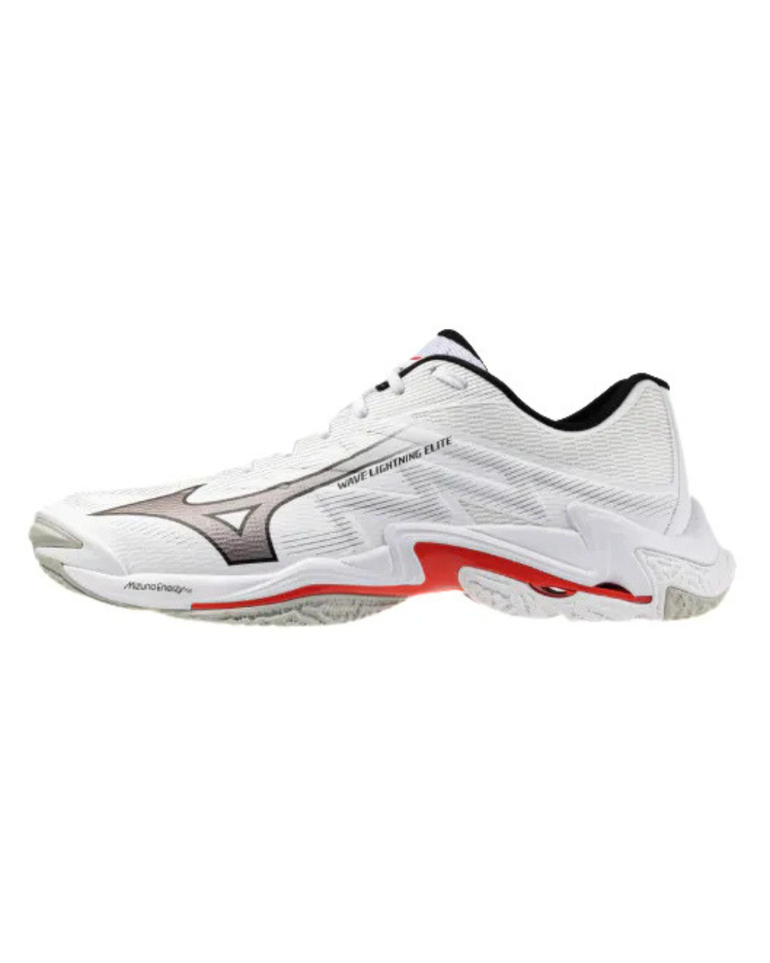 MIZUNO WAVE LIGHTNING ELITE 排球鞋 白黑紅色