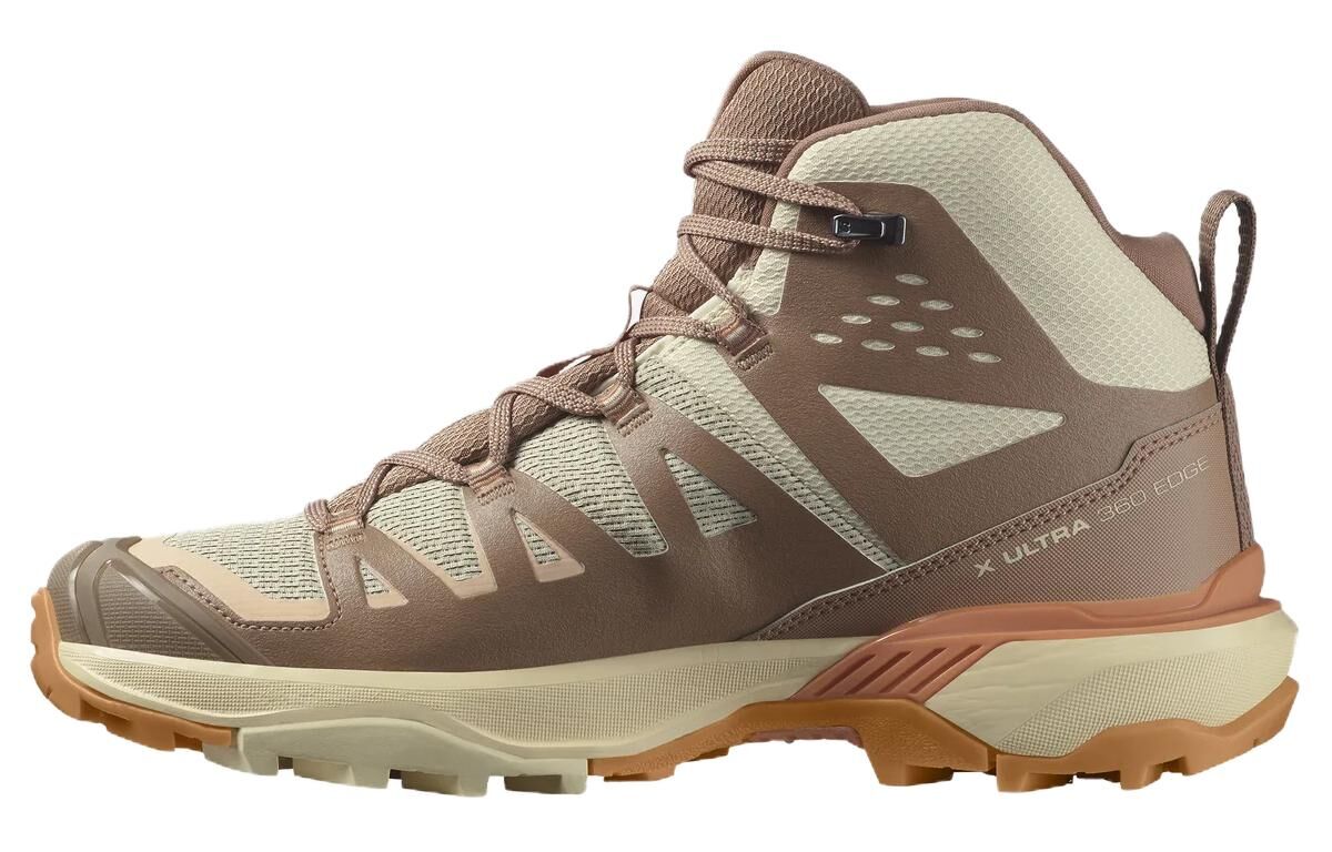 【代購】SALOMON X ULTRA 360 High top Outdoor Shoes Women's Beige Brown L47462700