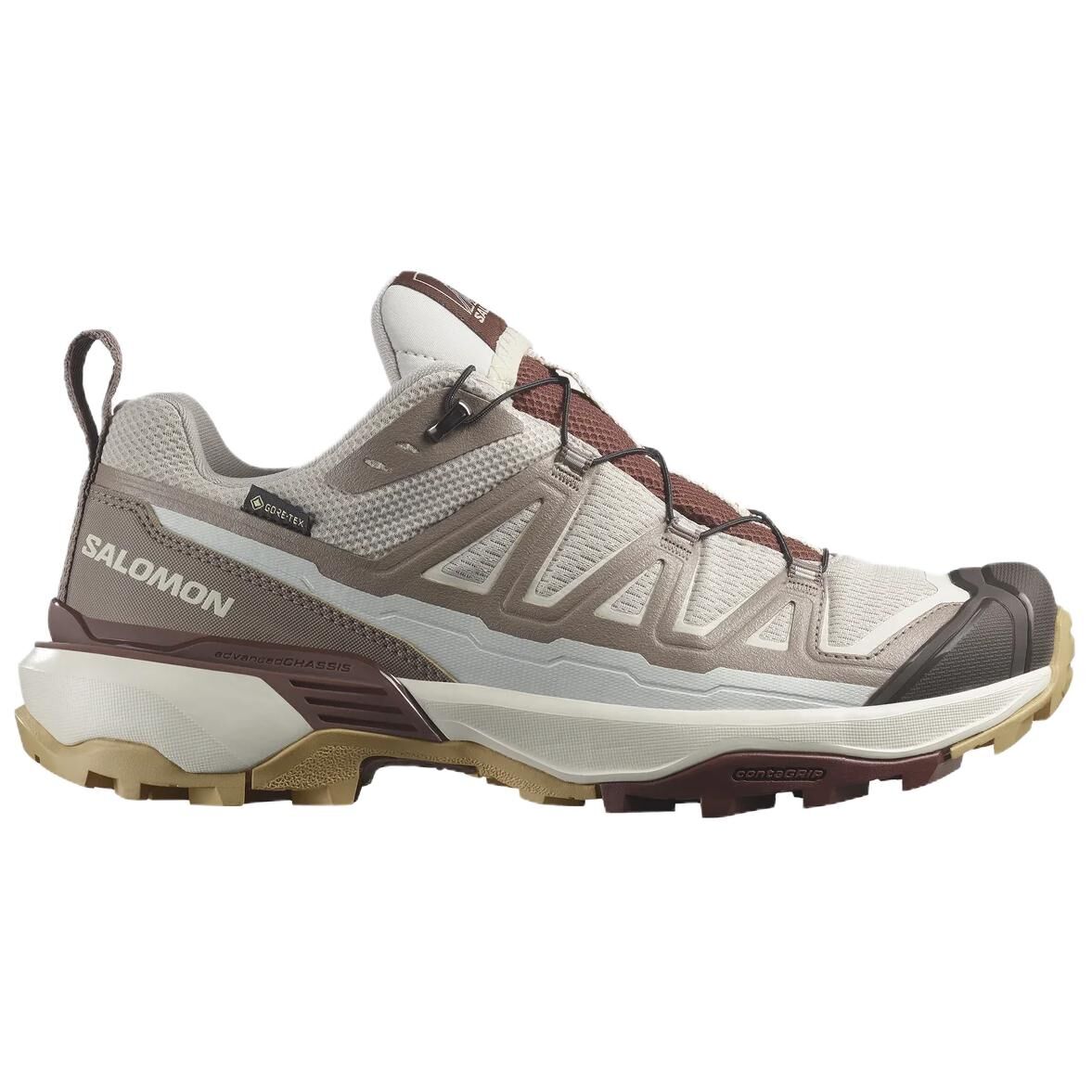 【代購】X Ultra 360 Wmns Salomon Edge GORE-TEX 'Silver Cloud Rum Raisin' Women's L47698800
