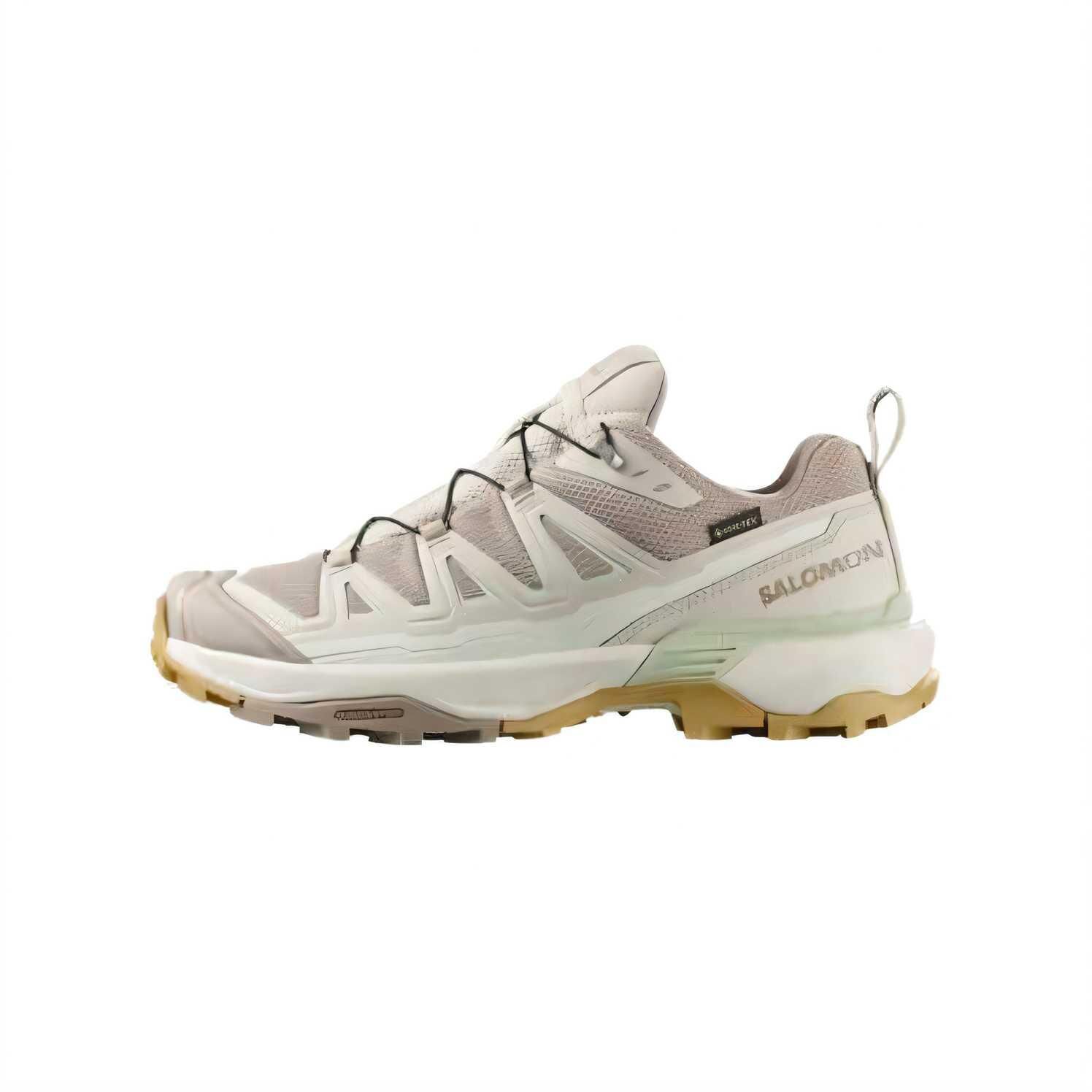 【代購】SALOMON X ULTRA 360 Textile, Synthetic Leather Low top Mountaineering Shoes Women's Beige Gray L47817000