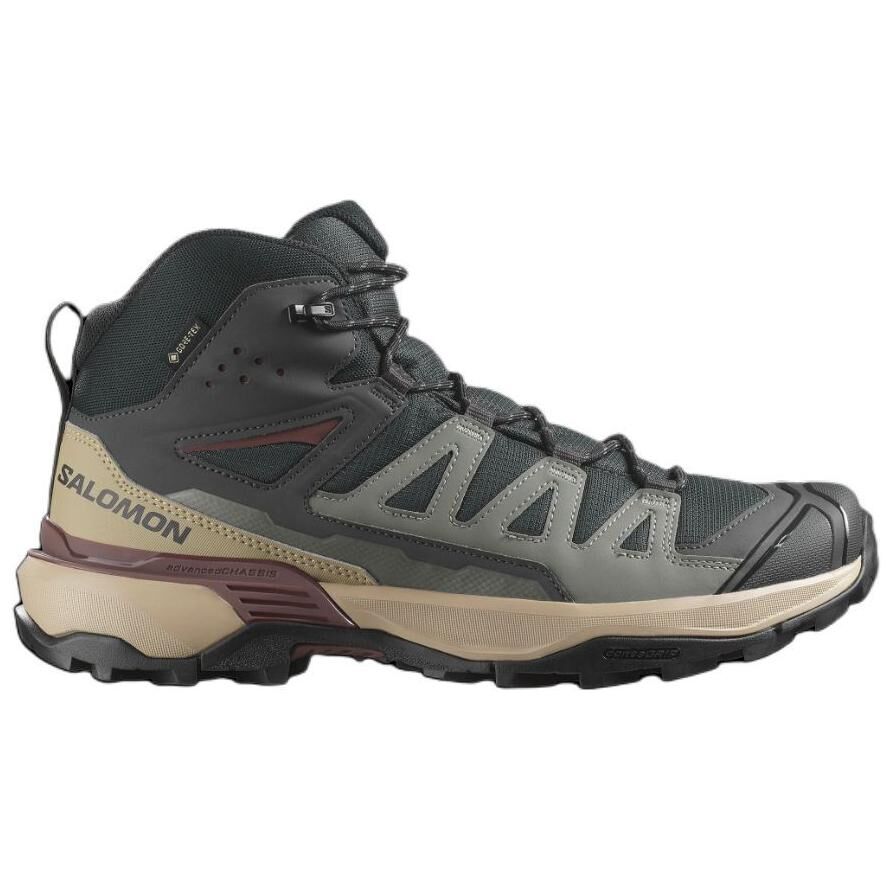 【代購】SALOMON X ULTRA 360 Mid top Mountaineering Shoes Men's Olive Green L47743300