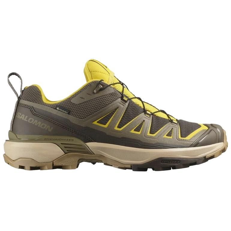 【代購】SALOMON X ULTRA 360 Mountaineering Hiking Shoes Unisex Brown Yellow L47980000