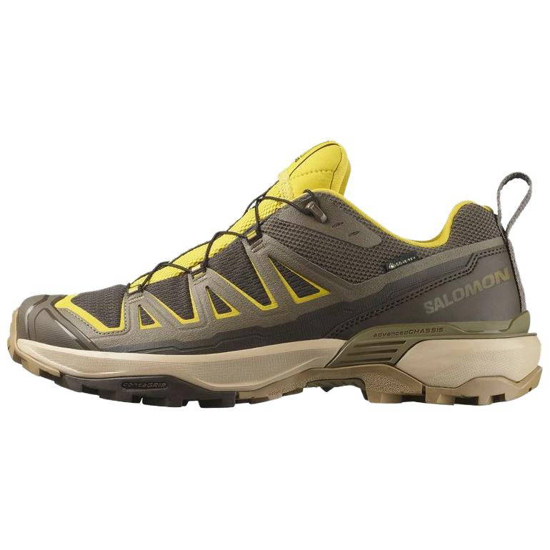 【代購】SALOMON X ULTRA 360 Mountaineering Hiking Shoes Unisex Brown Yellow L47980000