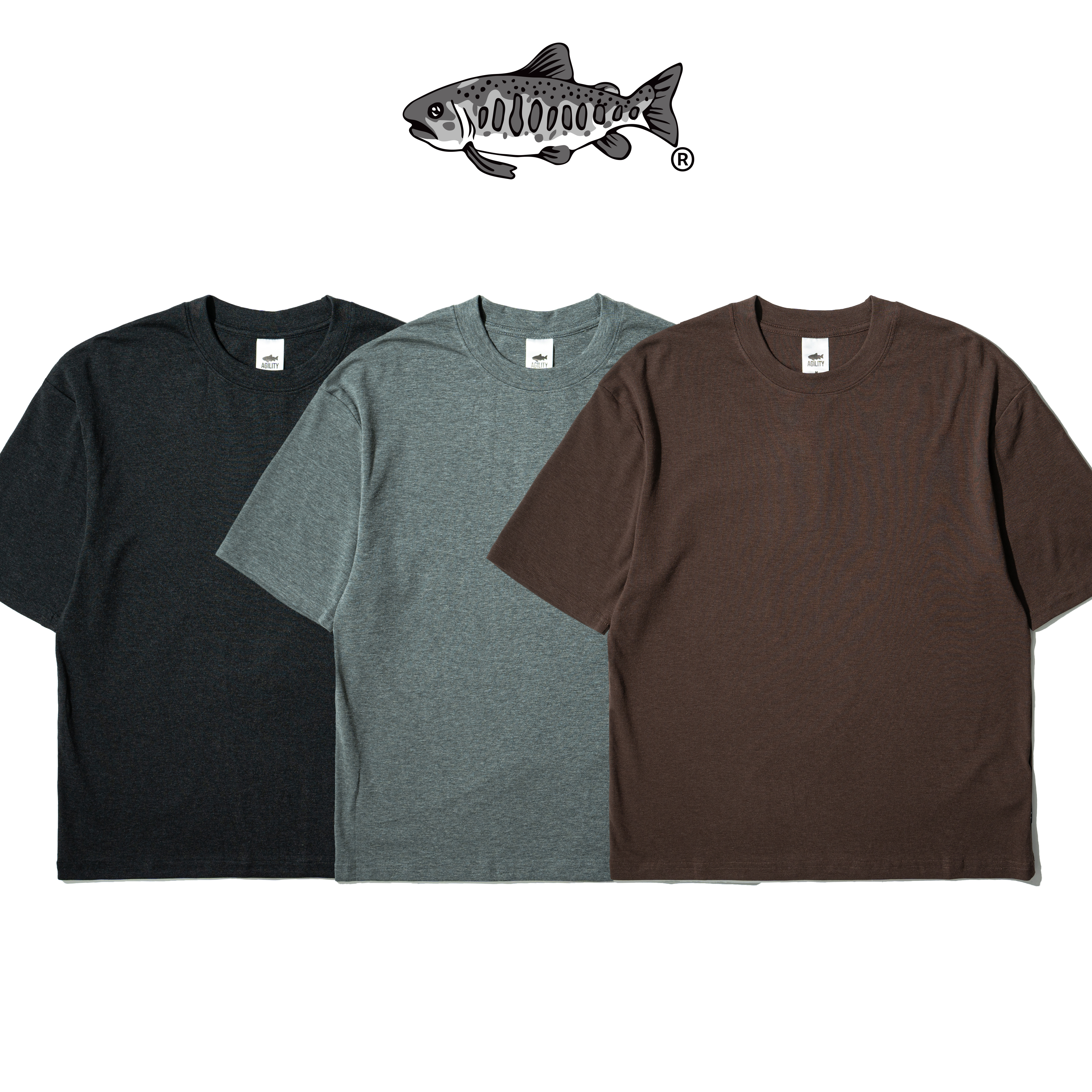 AGILITY Slim Fit Cashmere Tee 天絲混紡 合身短袖上衣 [T03S]