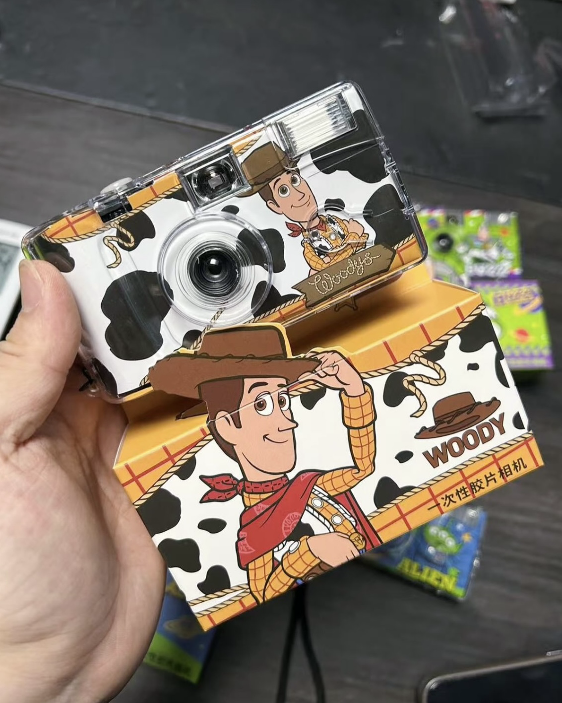 <正版授權>DISNEY 玩具總動員 一次性底片相機 TOY STORY 迪士尼