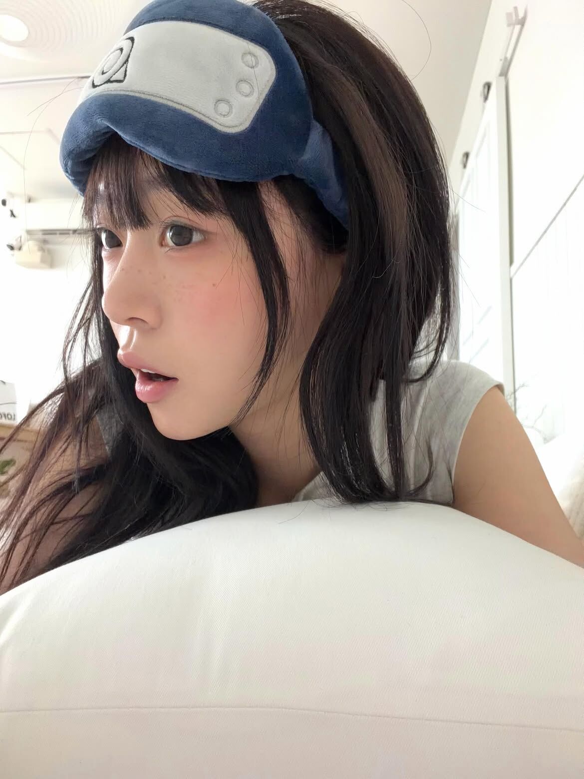 🇰🇷 SPAO X NARUTO 火影忍者 佐助 木葉款 護額 睡眠眼罩 / 預購
